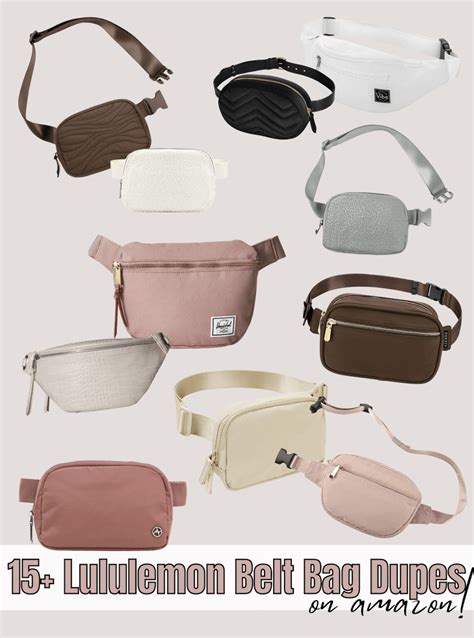 best belt bag dupe|lululemon fanny bag dupe.